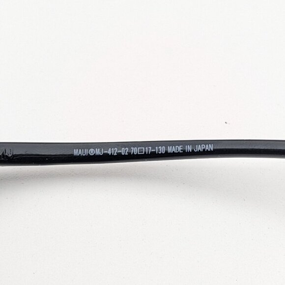 🕶️Made in Japan! Maui Jim Sport MJ412-02 Polarized Sunglasses 70/17-130 /ALD747 - Picture 6 of 10